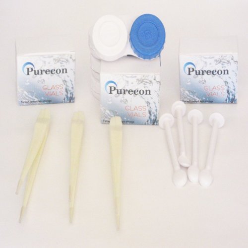 ग्लास लेंस वायल्स