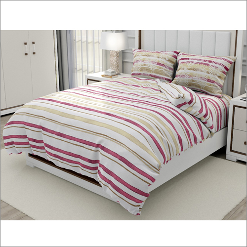 Jointless King Size Cotton Bedsheet - Color: Multycolor