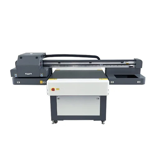 Semi-automatic Digital Uv Flatbed Printer