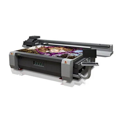 Semi-automatic Commercial Uv Flatbed Printer
