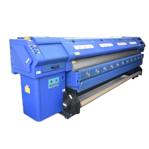 Semi-automatic Konica 512i Flex Banner Printing Machine