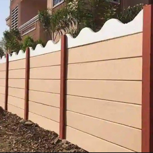 Commercial Precast Boundary Wall - RCC, Various Sizes, Custom Designs | High Quality, Impact Resistant, Low Maintenance