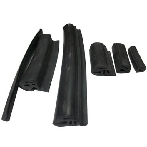 Rubber Beading - Natural Rubber, Hardness 50 A, Black | Flexible And Resilient Design For Versatile Applications