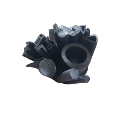 Black Extruded Rubber Profiles