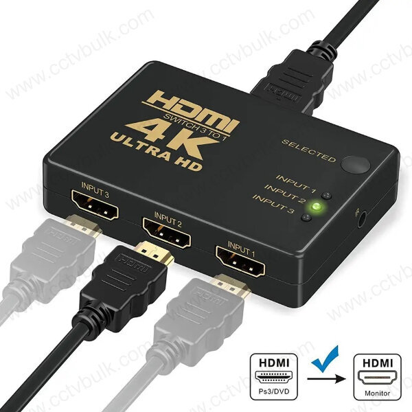 Hdmi Switch 3 In 1 Out
