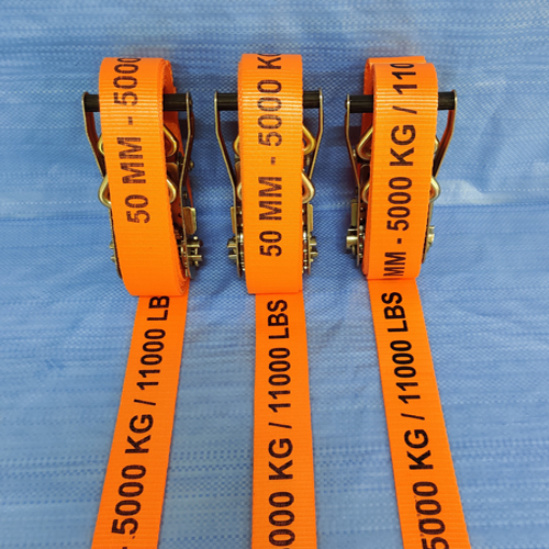 Safety Lashing Belt - Manual, 32mm-1.5 Ton | Durable Orange Design, 1 Year Warranty, Ideal for Industrial Usage