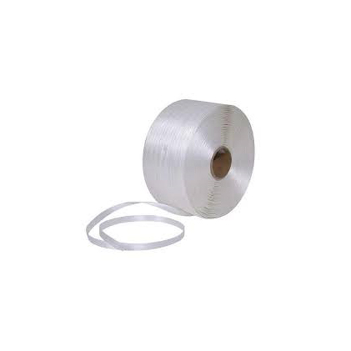 White Corded Strap - Pet Material, 13mm Size, Multicolour | Durable & Adjustable For Outdoor Activities, Sports, And Bag Strength