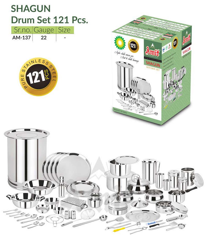Steel Dinner Set Usage: Gifting