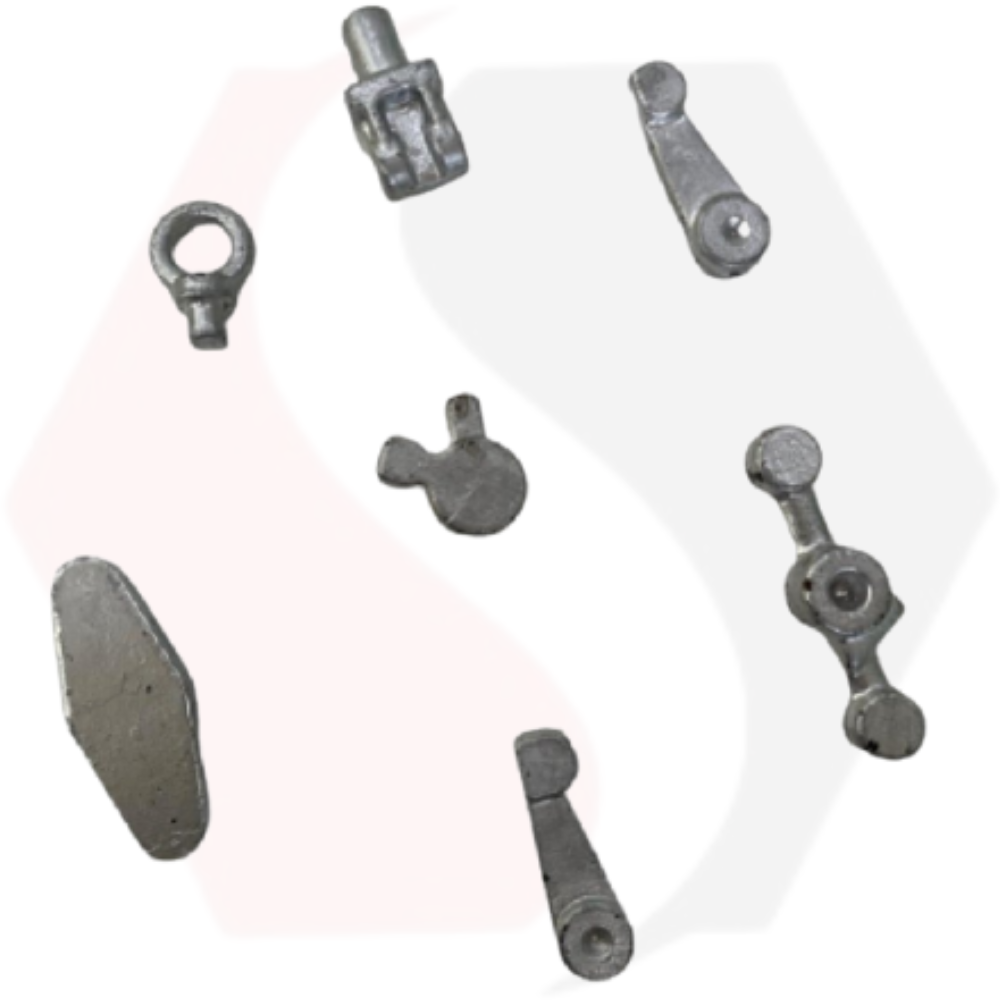 Hot Forging Automobile Parts - Color: Silver