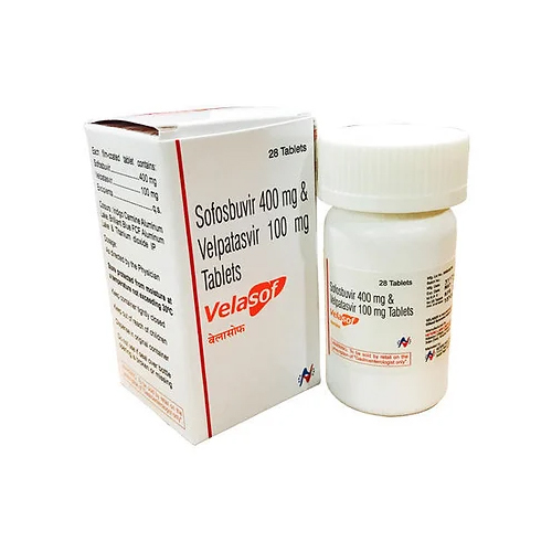 वेलासोफ सोफोसबुवीर 400 मिलीग्राम और वालपटासवीर 100 मिलीग्राम टैबलेट सामान्य दवाएं