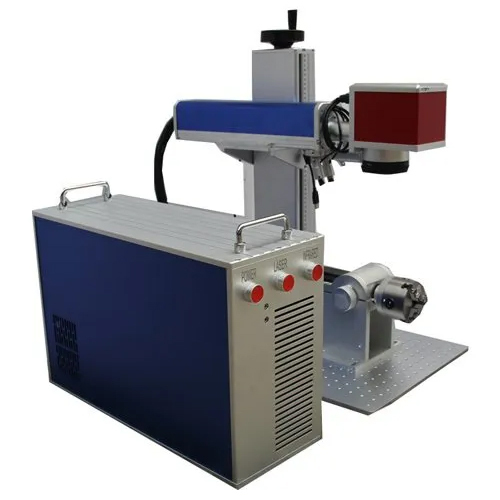 Blue-Silver Stainless Steel Cnc Laser Marking Machine