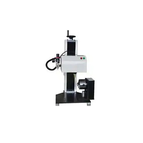 Automatic Dot Pin Marking Machine - 210 Watt Power, Air Cooling System | New Condition, PC Control, White-Black Finish, 1-Year Warranty, 50 Kg Weight