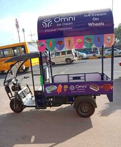 बैटरी संचालित इलेक्ट्रिक आइसक्रीम कार्ट