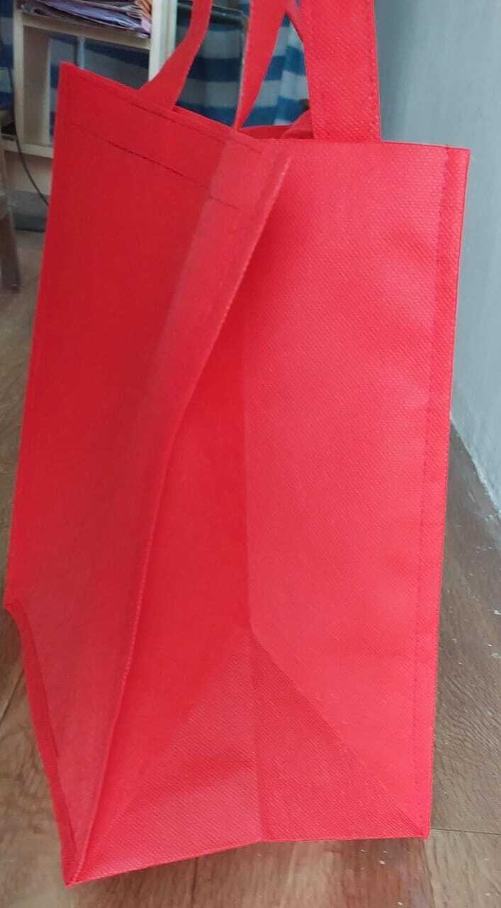 Non Woven Bags - 12"*13"*8" Loop Handle Shopping Bag | Eco-friendly, Washable, Customized Quality With Shoulder Length Handle