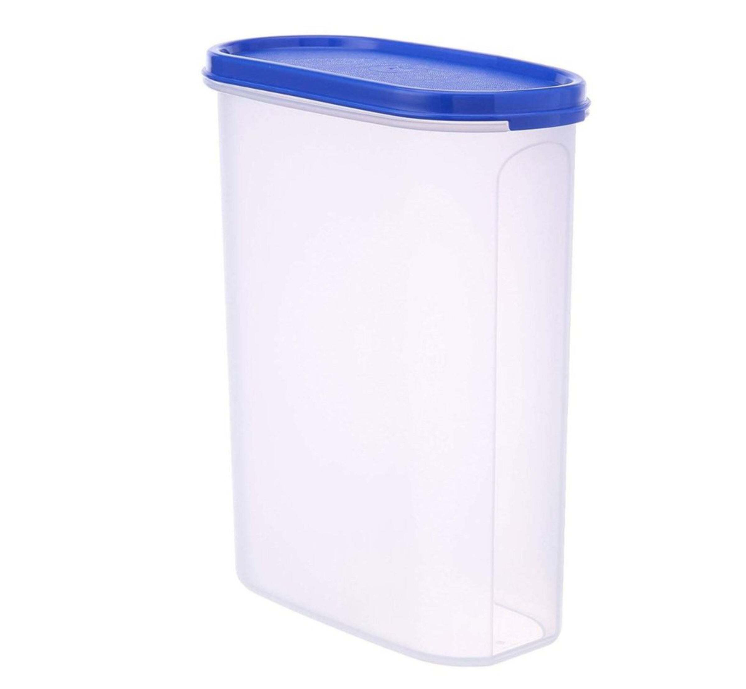 Modular Transparent Airtight Food Storage Container - Plastic, 20x9x18 Cm, Clear | 2000 Ml Capacity, Ideal For Keeping Food Fresh