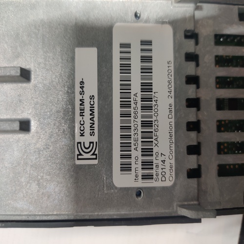 Siemens Sinamics A5e33076654fa Control Unit