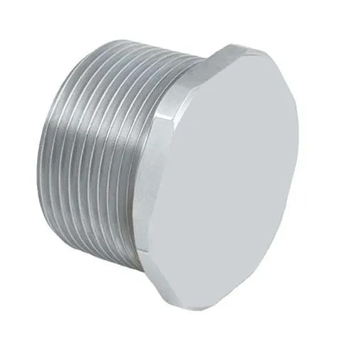 Brass Stopping Plug - Solid Round Brass , Industrial Application, External Threads for Secure Sealing, Easily Removable Without Damage