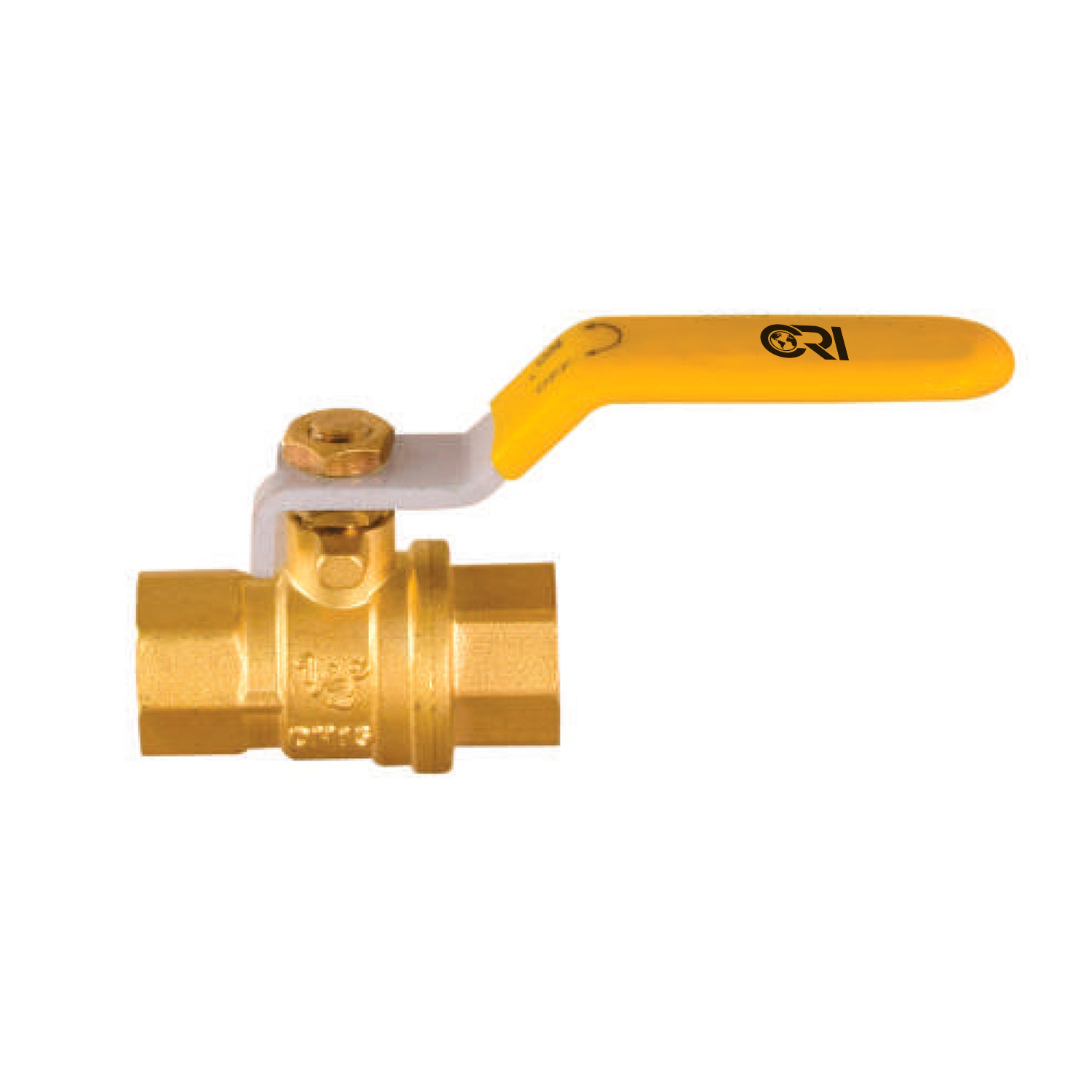 Brass Check And Ball Valve - 2 Inch Size, Medium Pressure Performance | Durable Brass Material, Yellow And Chrome Finish, Ideal For Water And Gas Applications