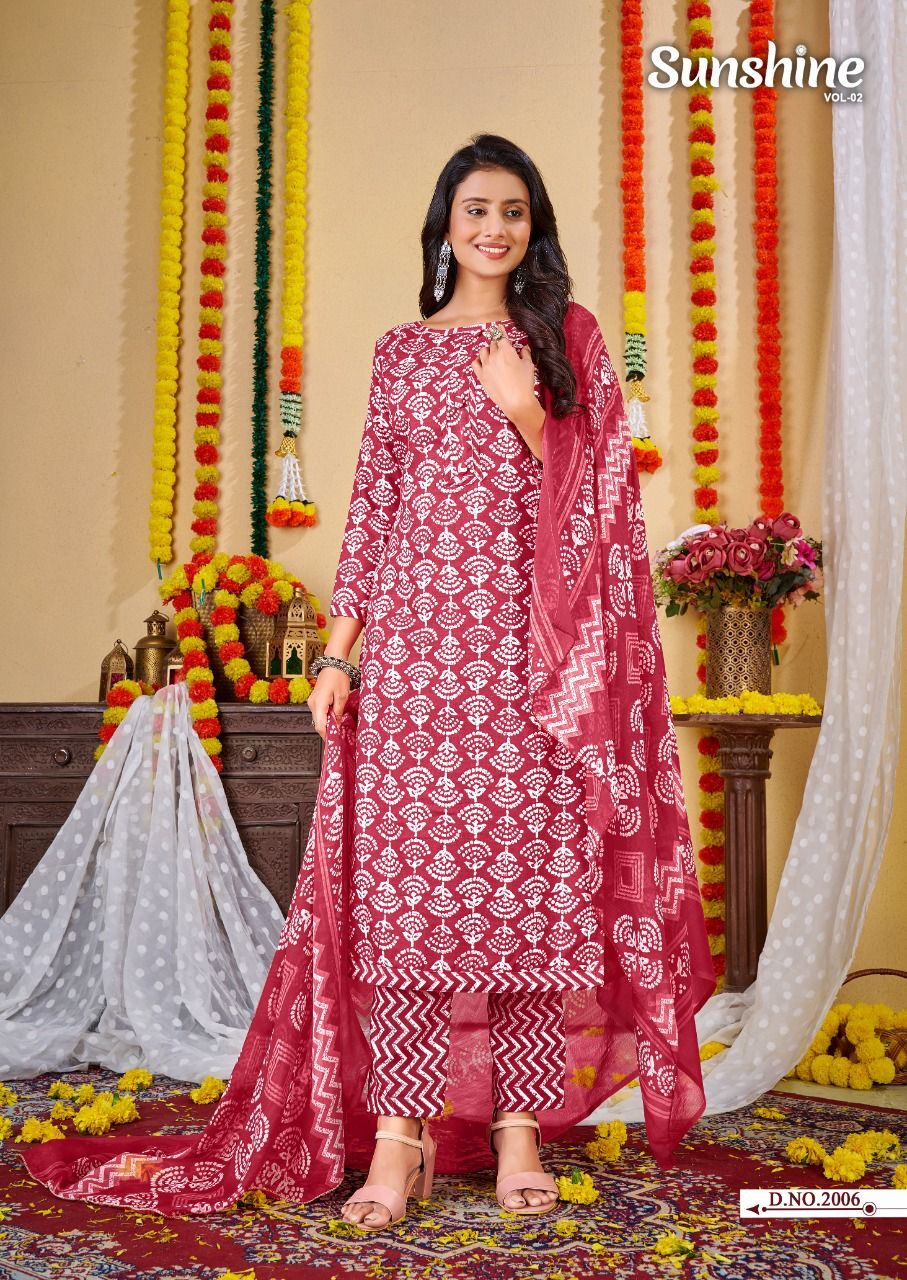 Cotton Salwar Kameez Decoration Material: Paint