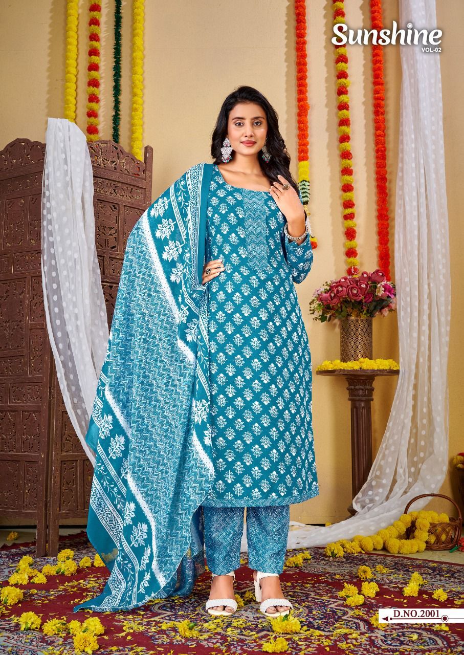 Cotton Salwar Kameez Decoration Material: Paint