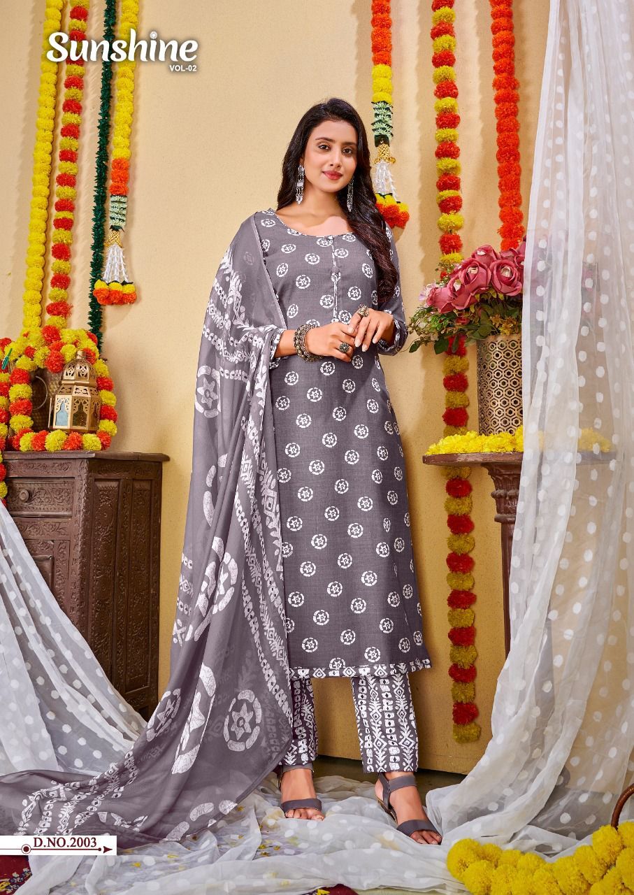 Cotton Salwar Kameez Decoration Material: Paint