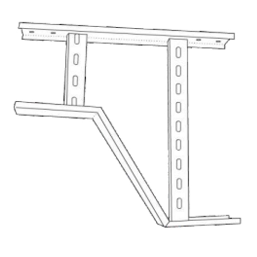 एफआरपी लैडर केबल ट्रे रेड्यूसर बेंड