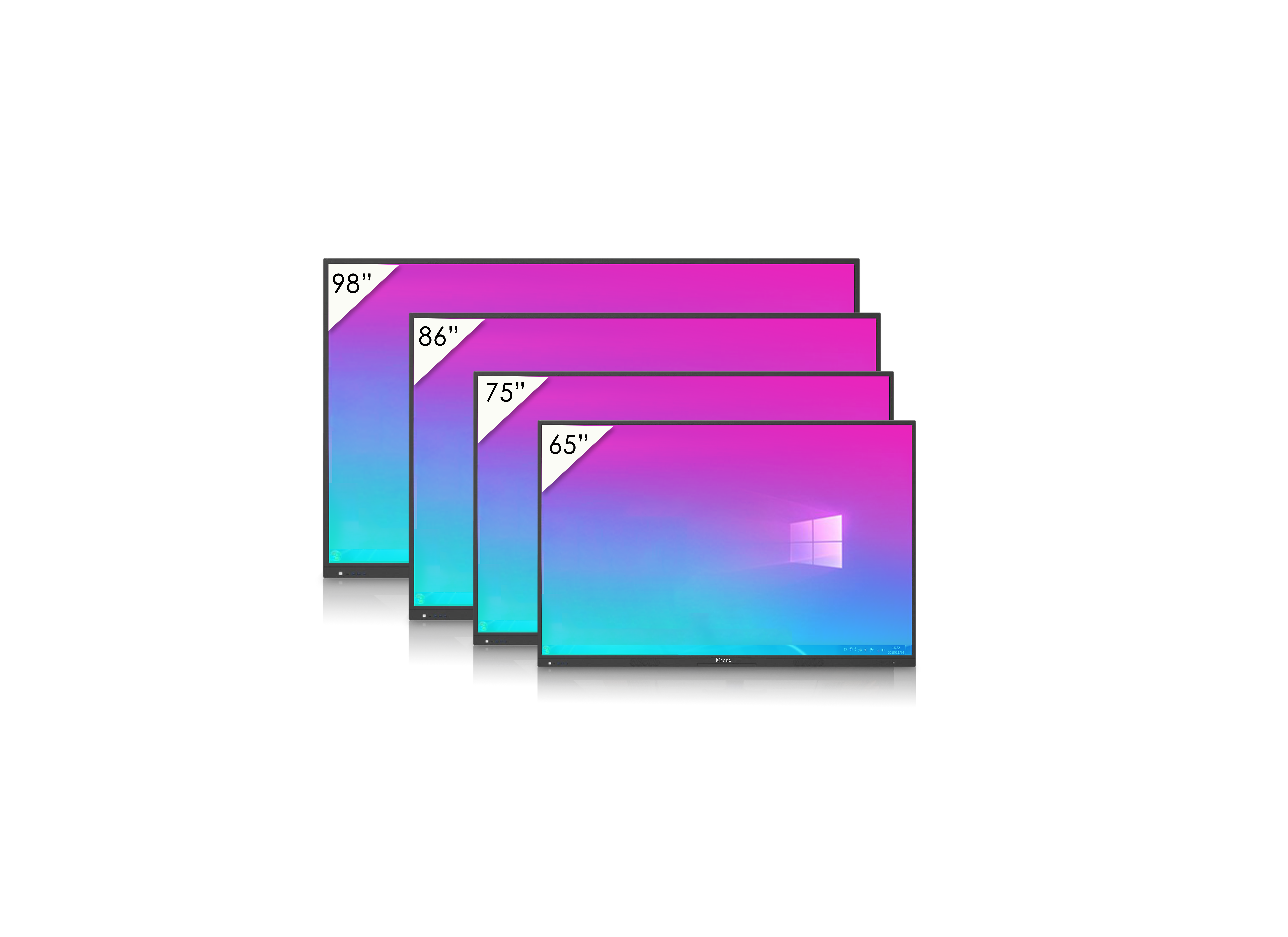 Usemieux 75 Interactive Flat Panel For Classroom