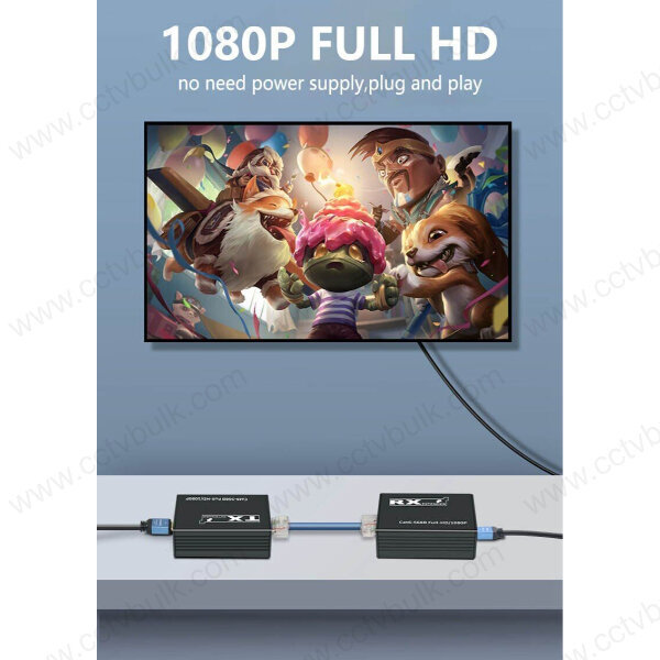 Hdmi Extender 30 Meter With Usb
