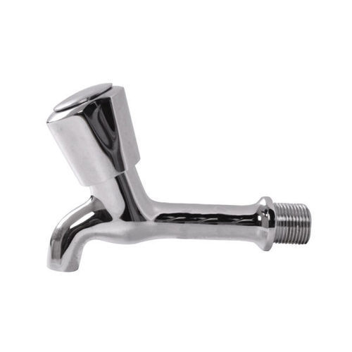 Stainless Steel Bib Cock Long Tri
