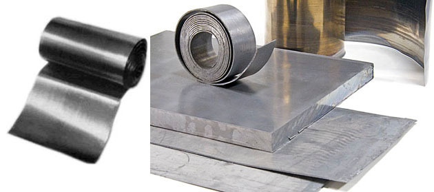 Lead Sheet - Lead, Thickness 1-10mm, Width 500-1500mm, Density 11.34 G/cmâ³ | Usage: Radiation Protection, Chemical Processing, Soundproofing, Compliance: Astm B29