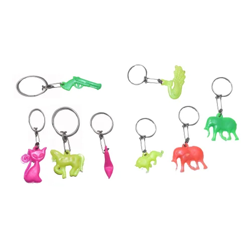 Animal Keychain Toy - Color: Multicolor