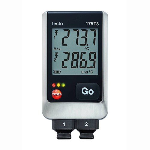 Black Testo 175 T3 Temperature Logger