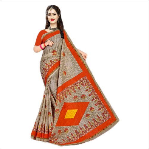 Vamika Designer Sarees - Color: Grey
