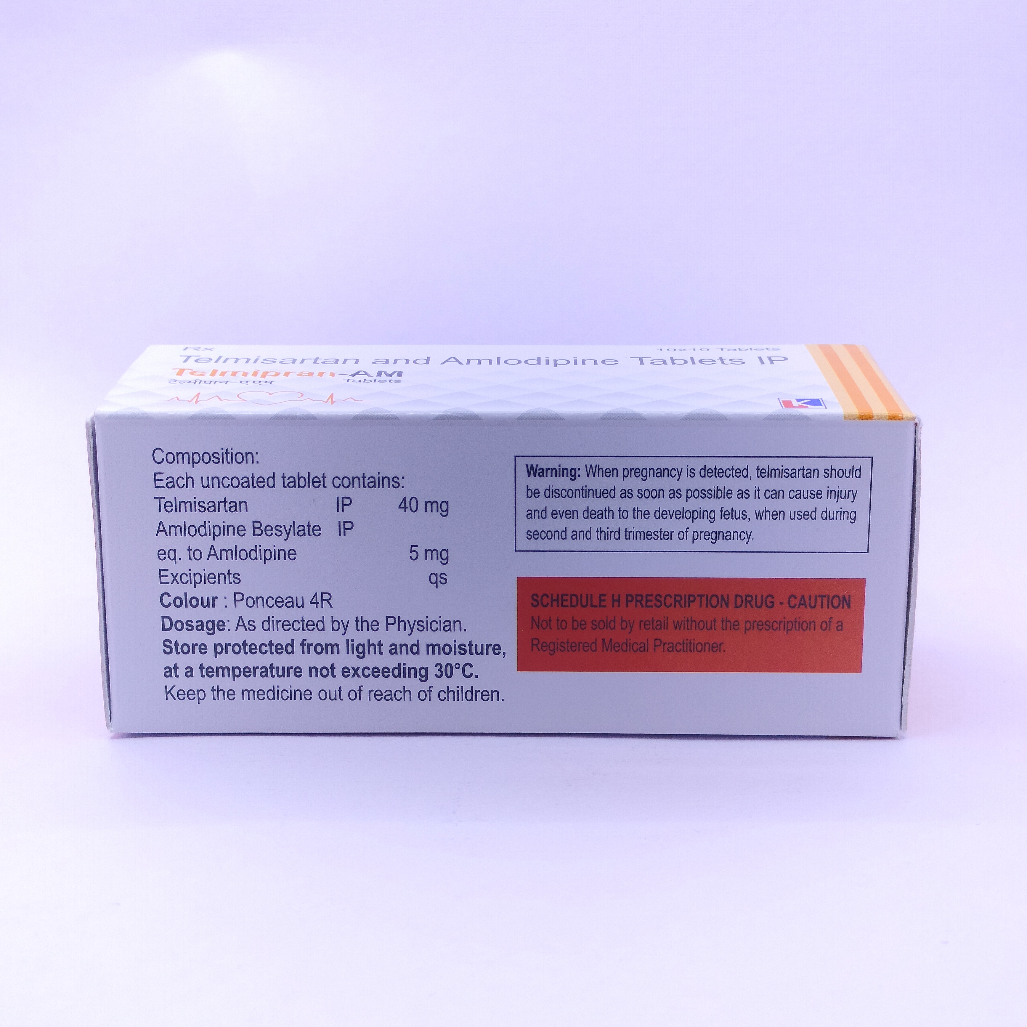 Telmisartan And Amlodipin Tablet - Drug Type: Specific Drug