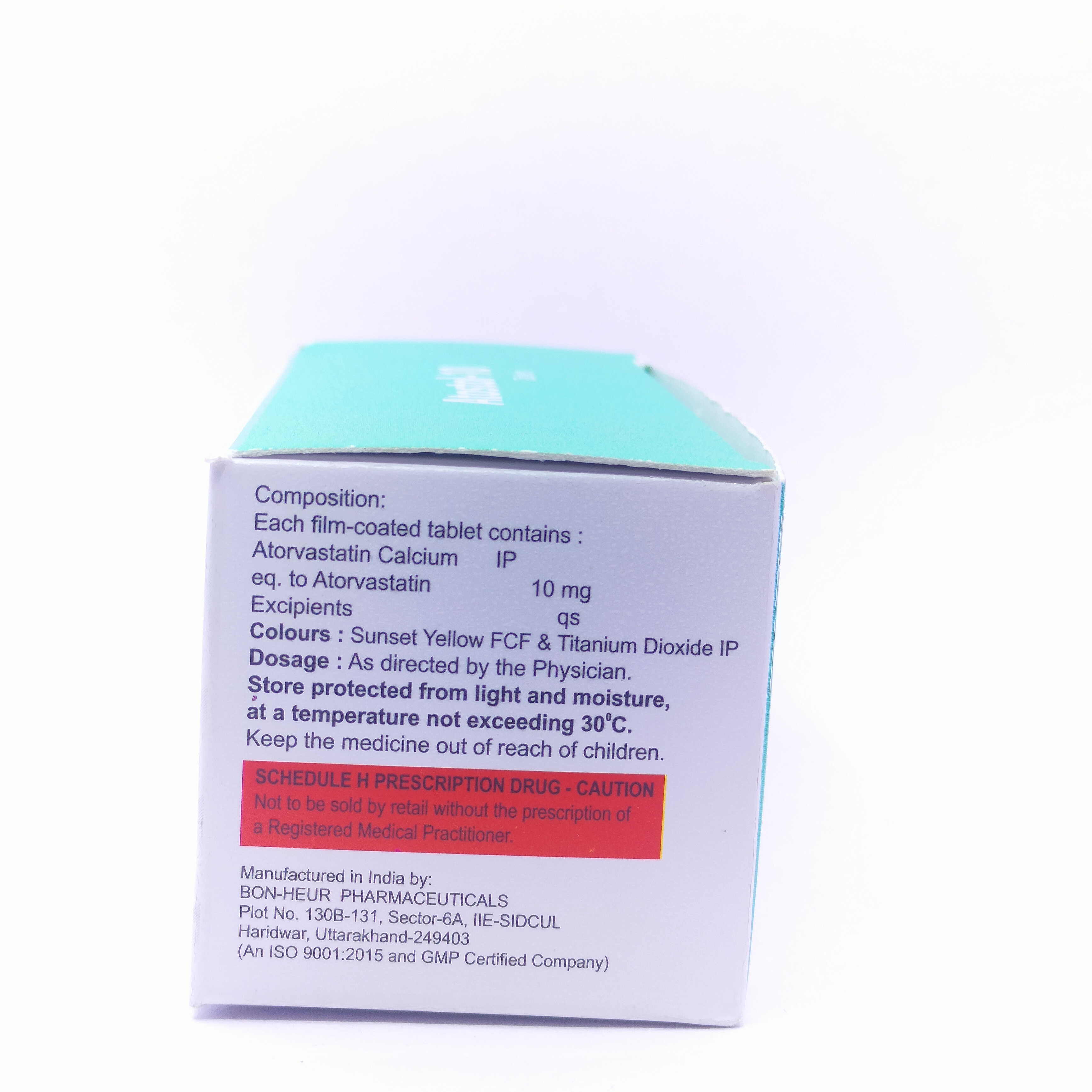 Atorvastatine Tablet - Drug Type: General Medicines