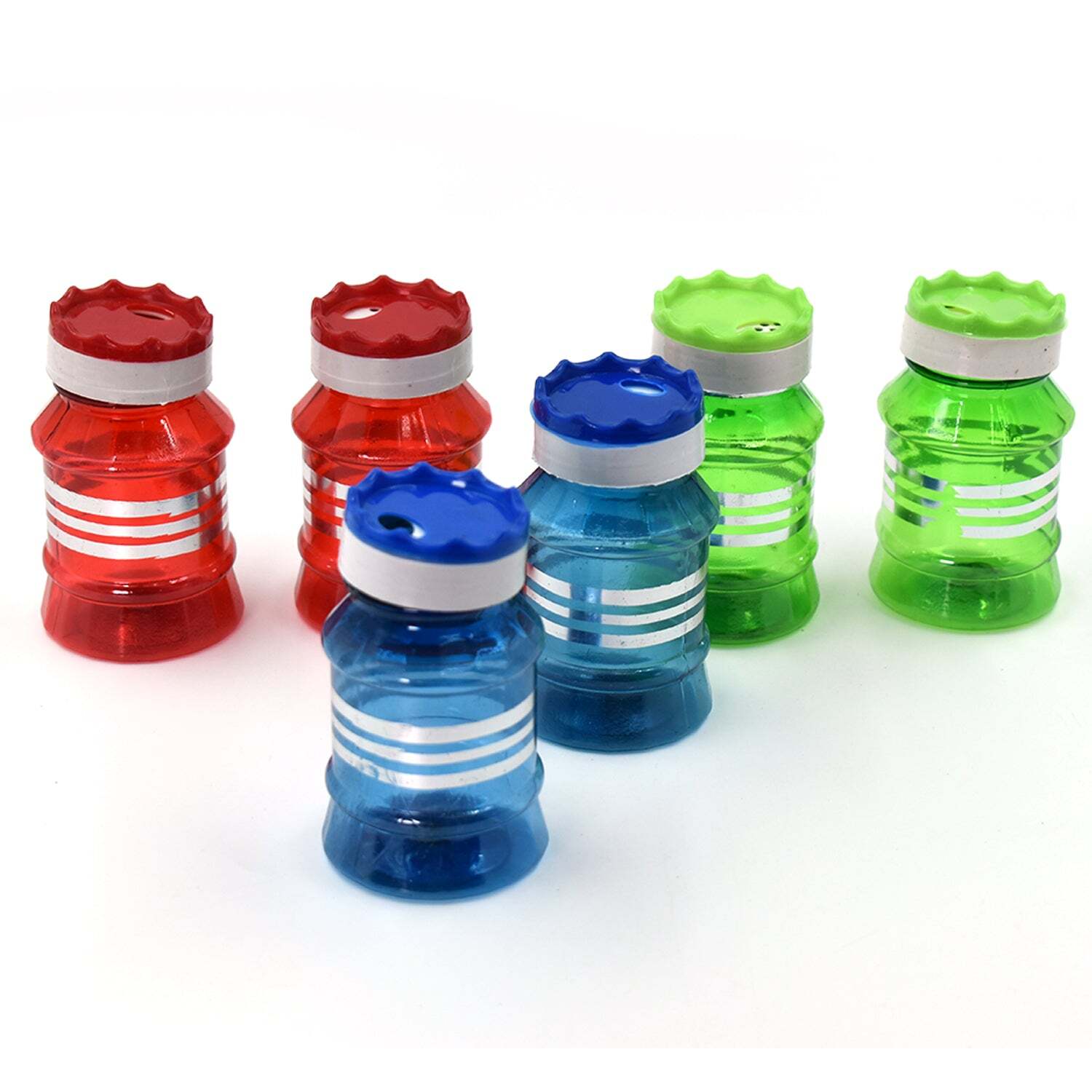 12 Pc Salt And Pepper Shaker Set - Plastic Material, 20x15x9 Cm Dimensions, Multi-color Design | Ideal For Household And Official Use
