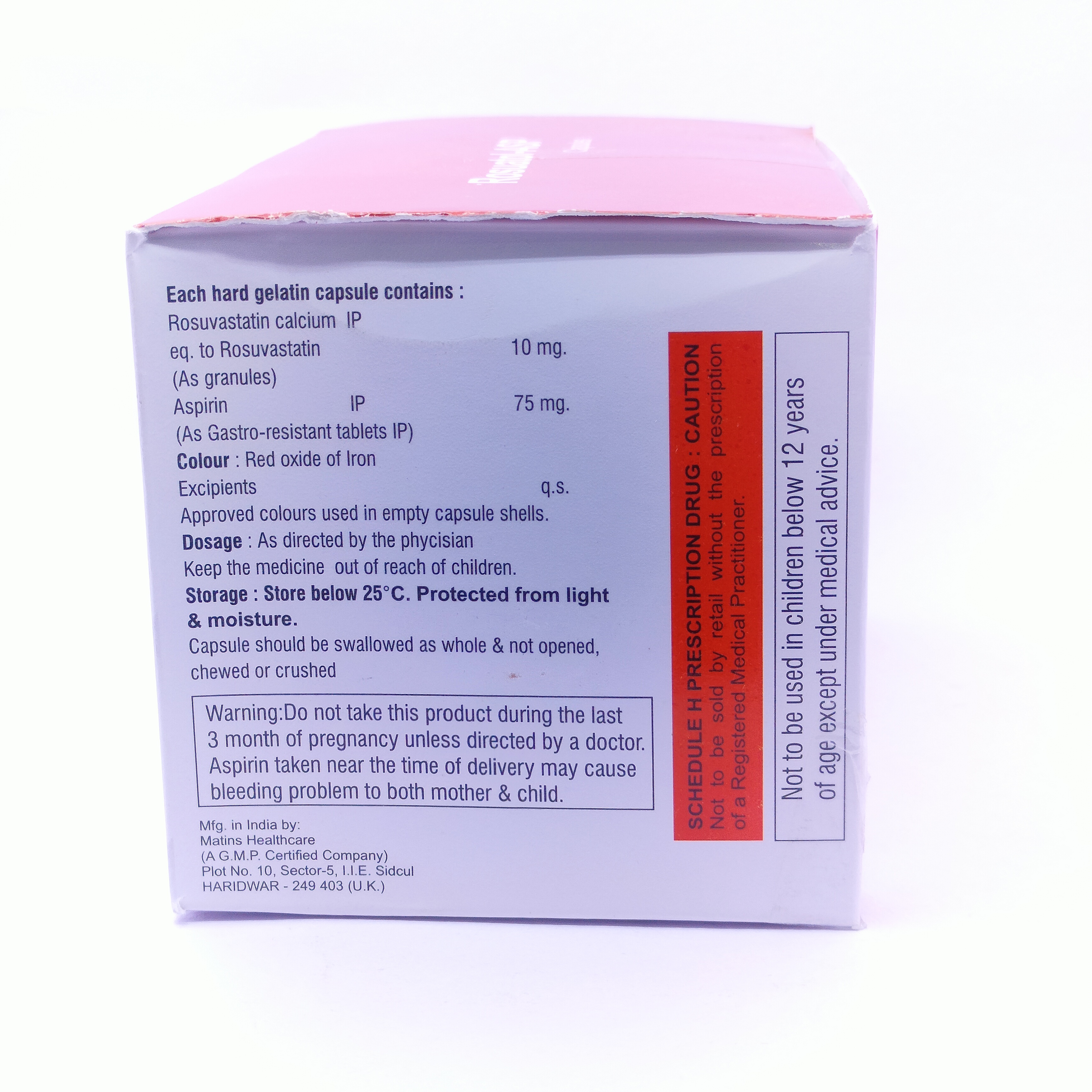 Rosuvastatin Capsules Specific Drug