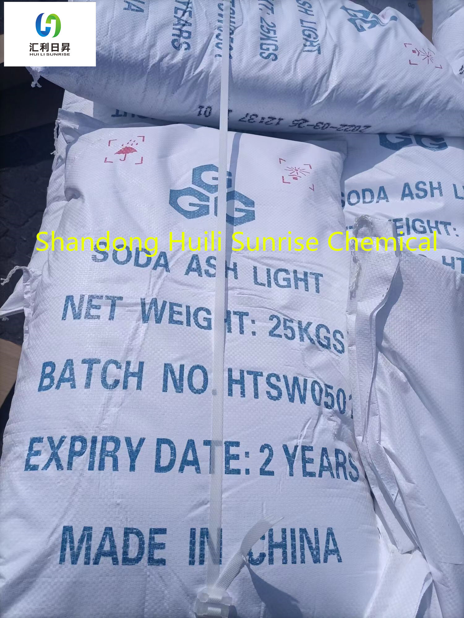 Soda Ash Light 25kg 1000kg Jumbo Bag Cas No: 497-19-8