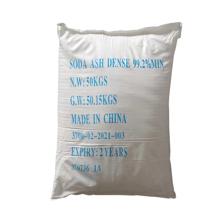 Soda Ash Dense 25kg 1000kg Jumbo Bag Cas No: 497-19-8