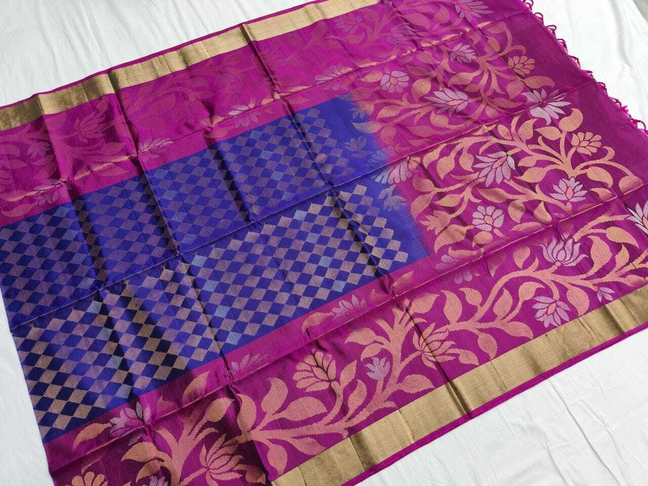 Party Wear Pure Silk Brocade