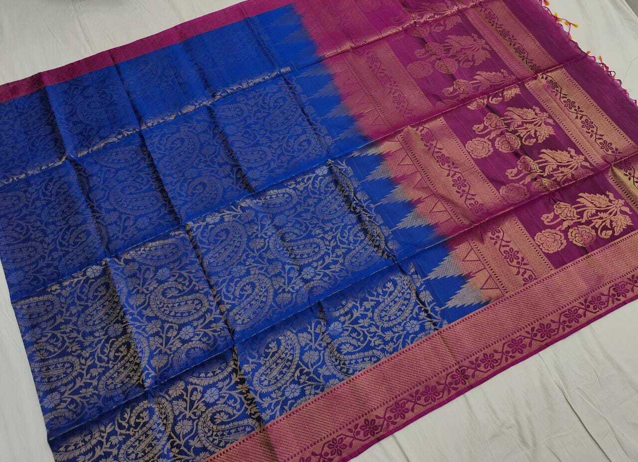 Party Wear Pure Silk Brocade