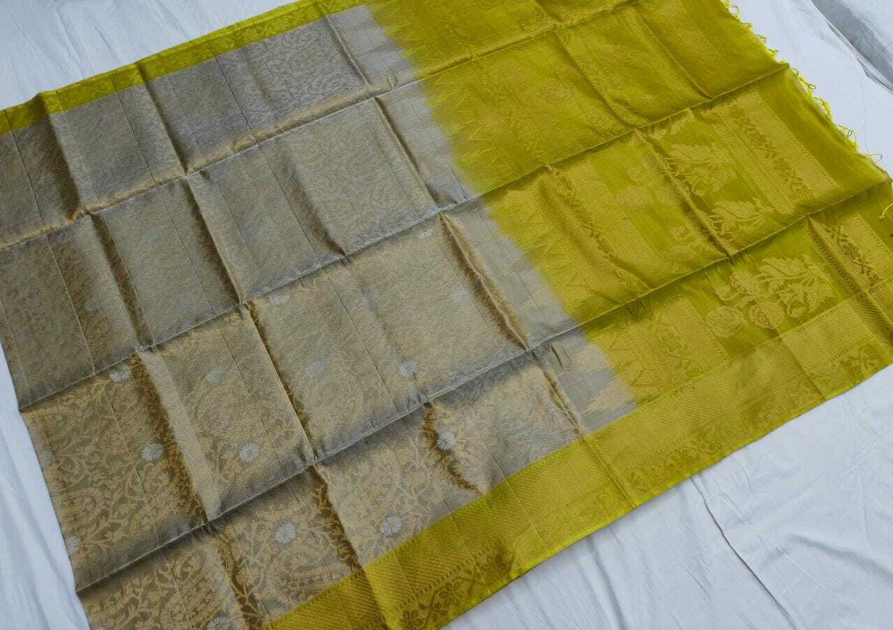 Party Wear Pure Silk Brocade