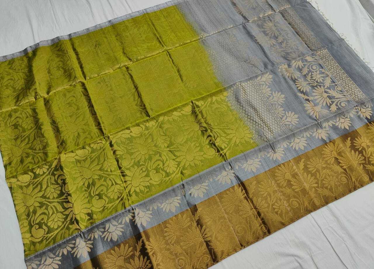 Party Wear Pure Silk Brocade