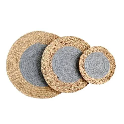 जूट और कॉटन डोरी टेबल मैट उत्पत्ति का स्थान: भारत