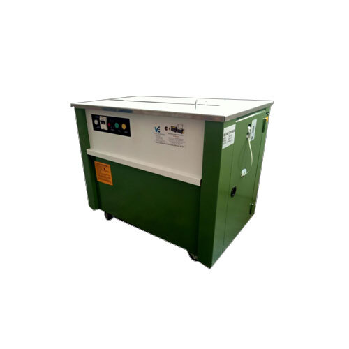 Ve-101 Semi Automatic Box Strapping Machine - Color: Green & White