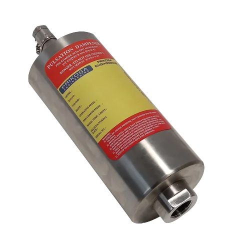 Bladder Type Pulsation Dampener - Material: Stainless Steel
