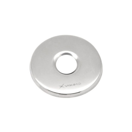 Ss Flange Florentine - 15mm (1/2") Size, Round Shape, Silver Stainless Steel, Fitting Purpose