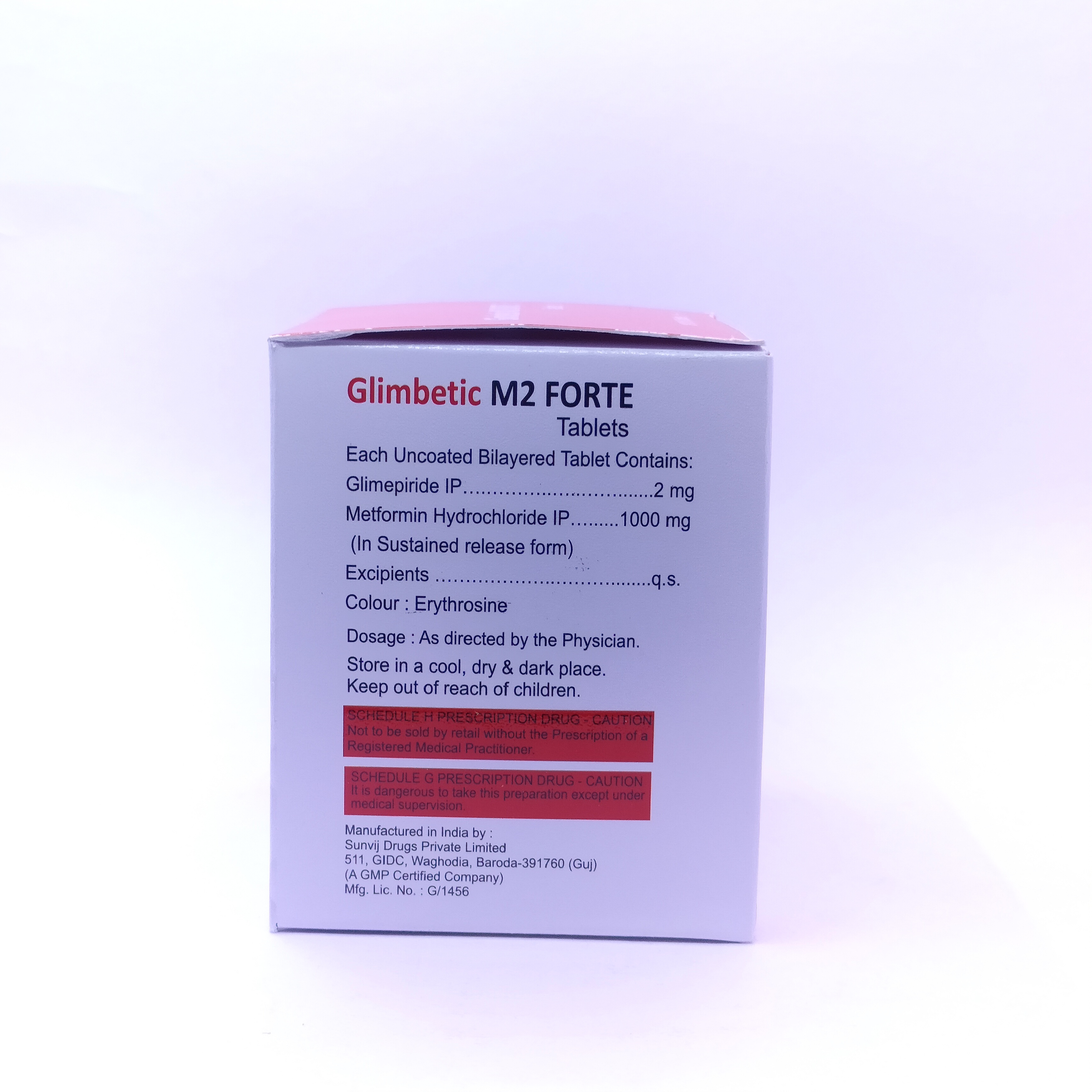 Glimeperide And Metformin (Sr) Tab General Medicines