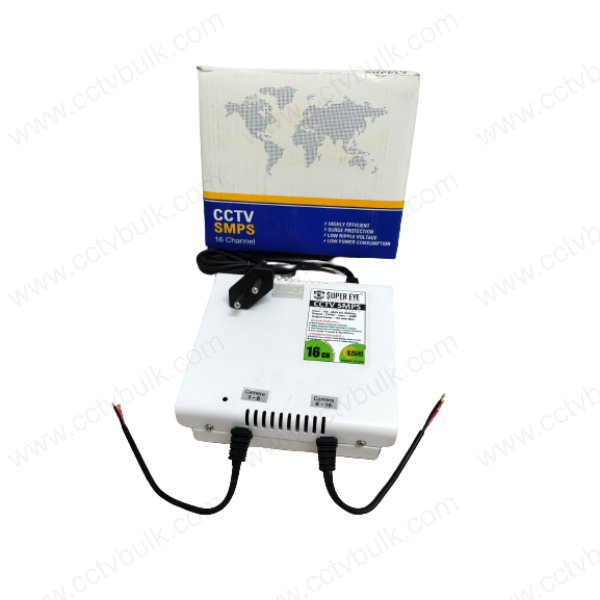 Cctv Smps 16ch Wire Out