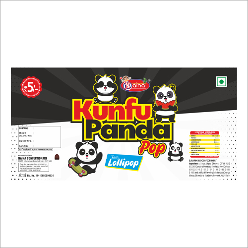 Piece Kunfu Panda Lollipop